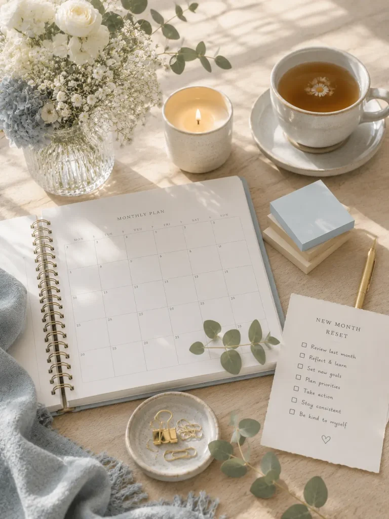 Monthly Reset Routine – Refresh Your Goals and Mindset